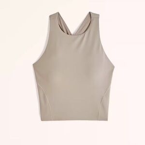 Abercrombie YPB StudioSOFT High Neck Open-Back Slim Tank